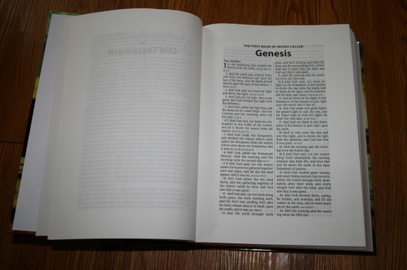 Hendrickson Large Print Wide Margin Bible KJV 002