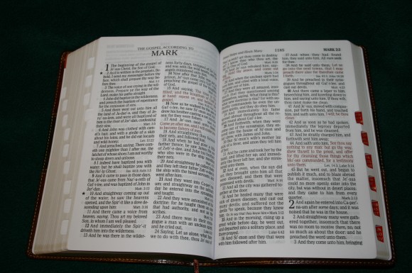Holman Hand Size Giant Print Reference Bible KJV 042