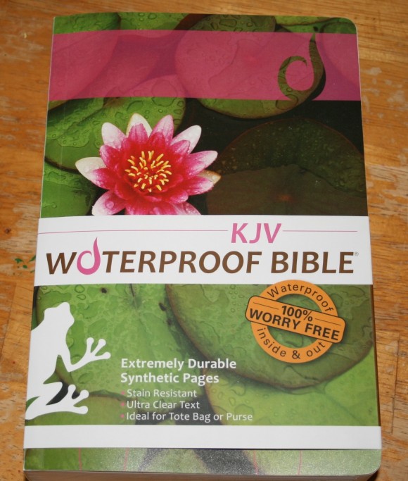 Waterproof Bible 001