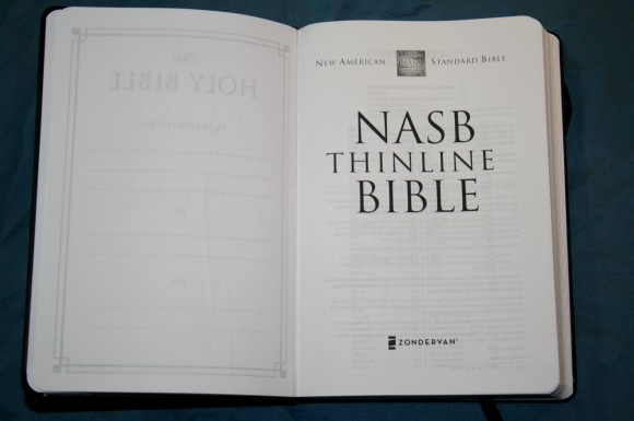 NASB Skinii Bible from Zondervan 029