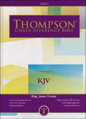 KJV Thompson Chain-Reference Bible Large print