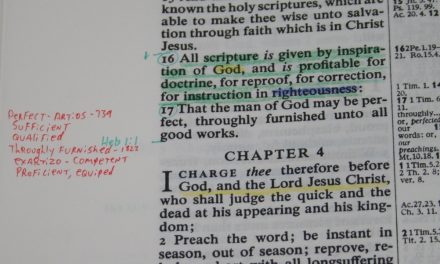 Create Your Own Study Bible Using a Wide Margin Bible
