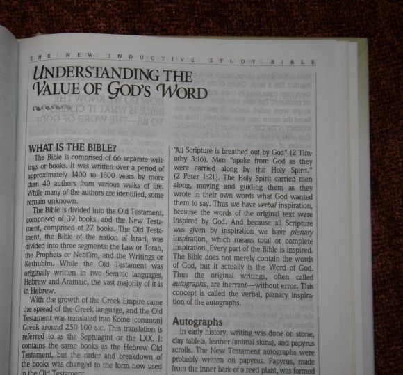 The New Inductive Study Bible ESV 032
