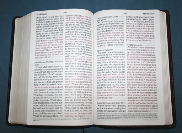 Crossway ESV Large Print Personal Size Bible 013
