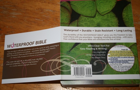 Waterproof Bible 005