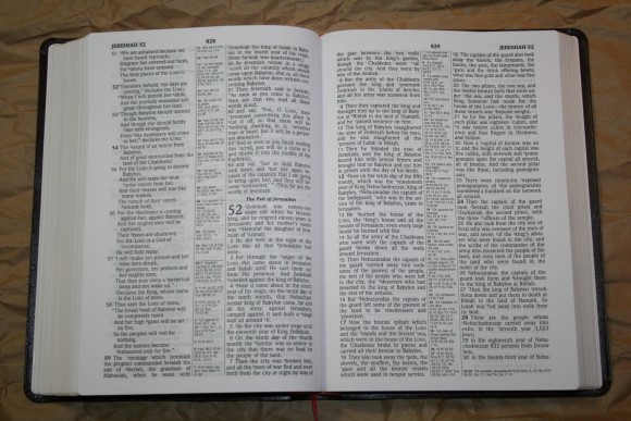 Foundation Large Print Ultrathin Reference Bible NASB 013
