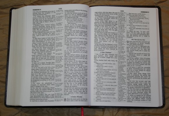 Foundation Large Print Ultrathin Reference Bible NASB 019