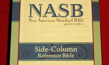 Foundation’s Side Column Reference Bible NASB – Review