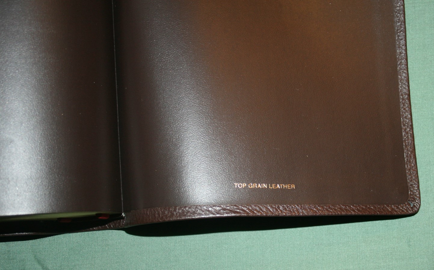 Crossway ESV Single Column Legacy in Brown Top Grain Leather - Bible ...