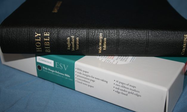 Cambridge ESV Wide Margin Bible in Goatskin – Review