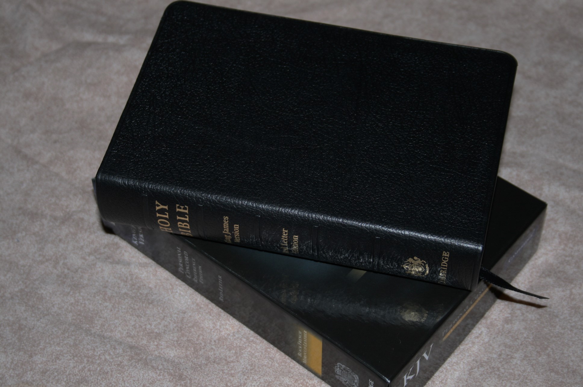 Cambridge KJV Personal Concord Reference Bible, Black French