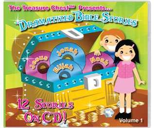 The Treasure Chest Dramatized Bible Stories CD Volume 1 – Review