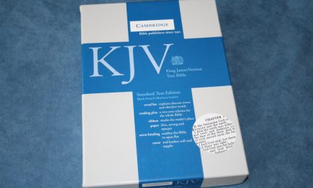 Cambridge Standard Text KJV Bible Review