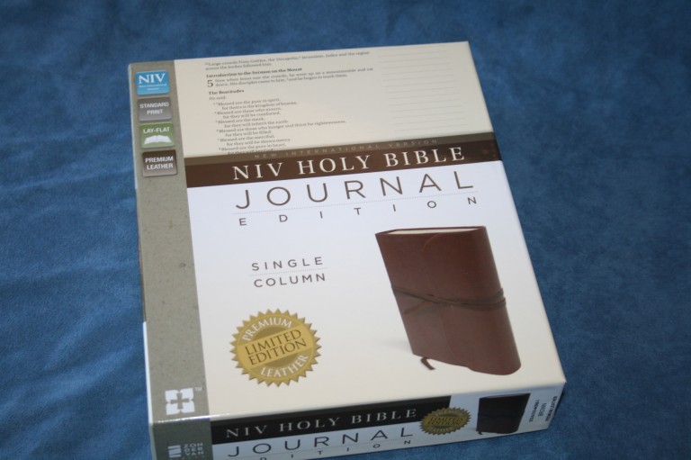 NIV Journal Edition Bible Review - Bible Buying Guide