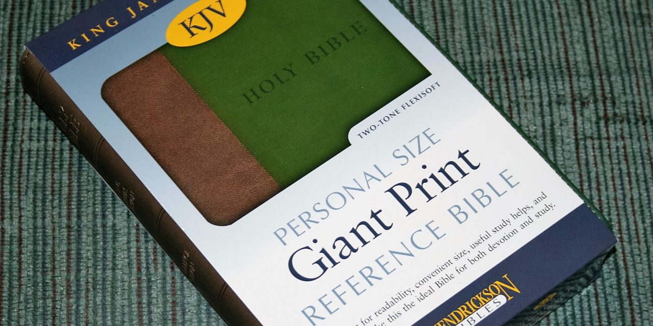 Hendrickson Personal Size Giant Print Reference Bible Kjv