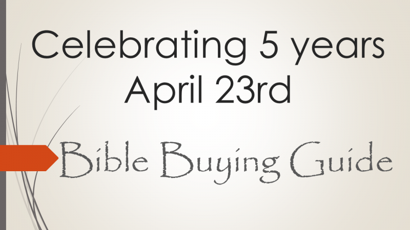 Celebrating 5 years April 23rd