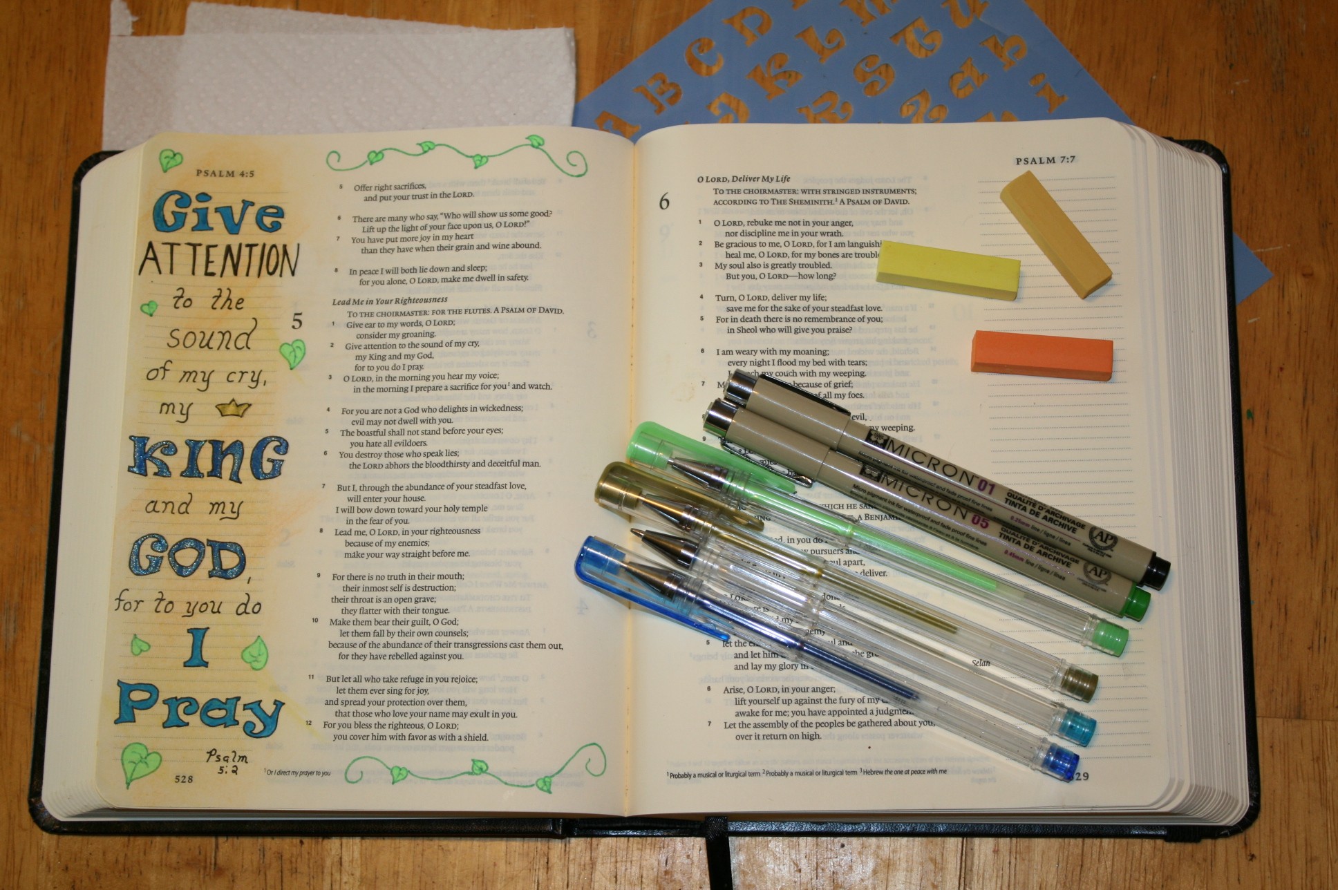 Psalms Mini Bible Journaling Kit