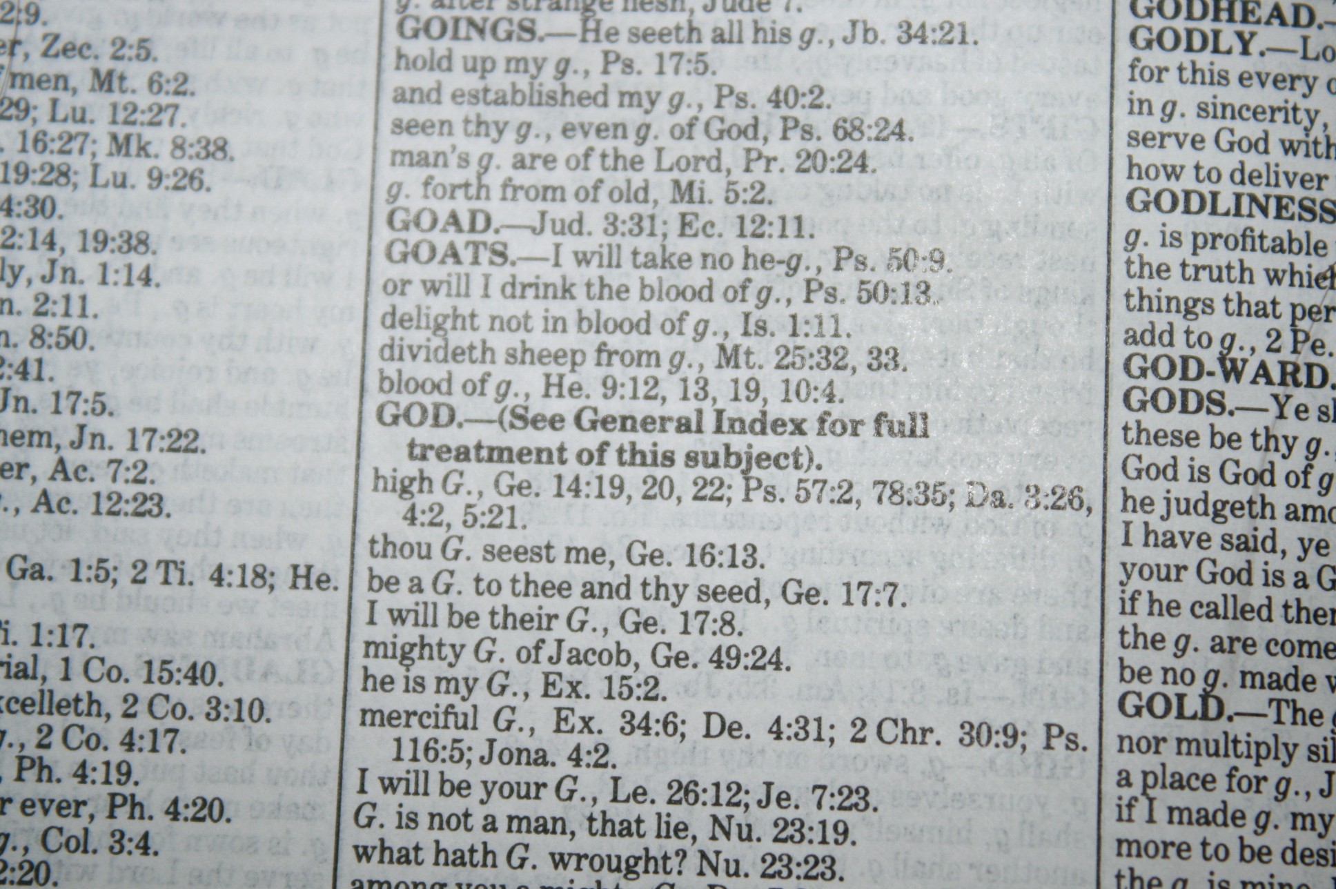 Handy Size Thompson Chain Reference Bible KJV (206)