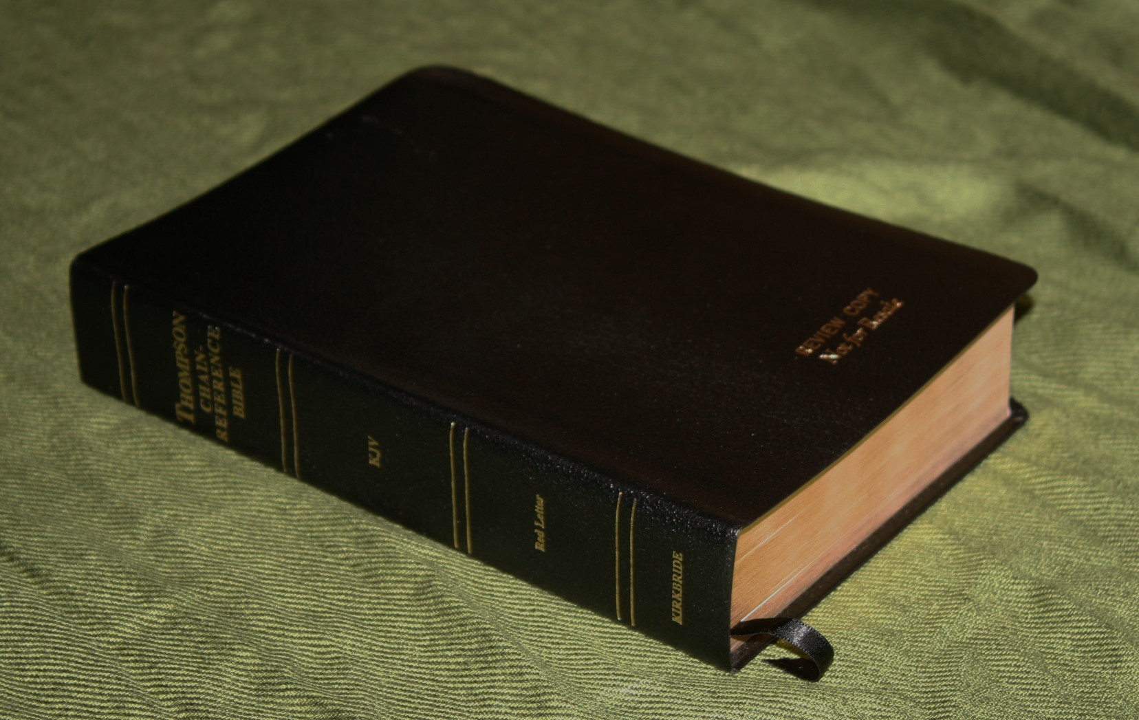 Handy Size Thompson Chain Reference Bible KJV (6)
