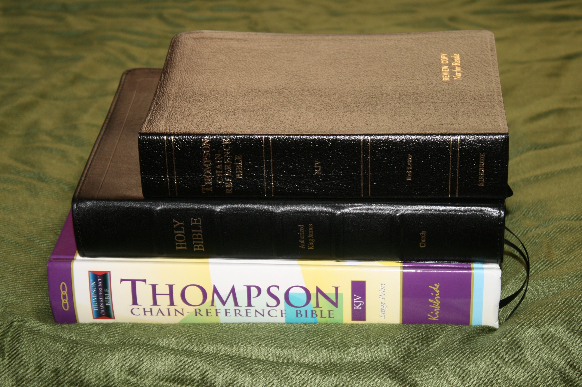 Handy Size Thompson Chain Reference Bible KJV (9)