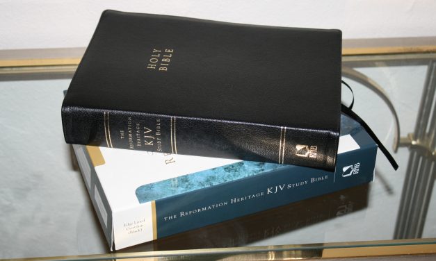 The Reformation Heritage KJV Study Bible – Review