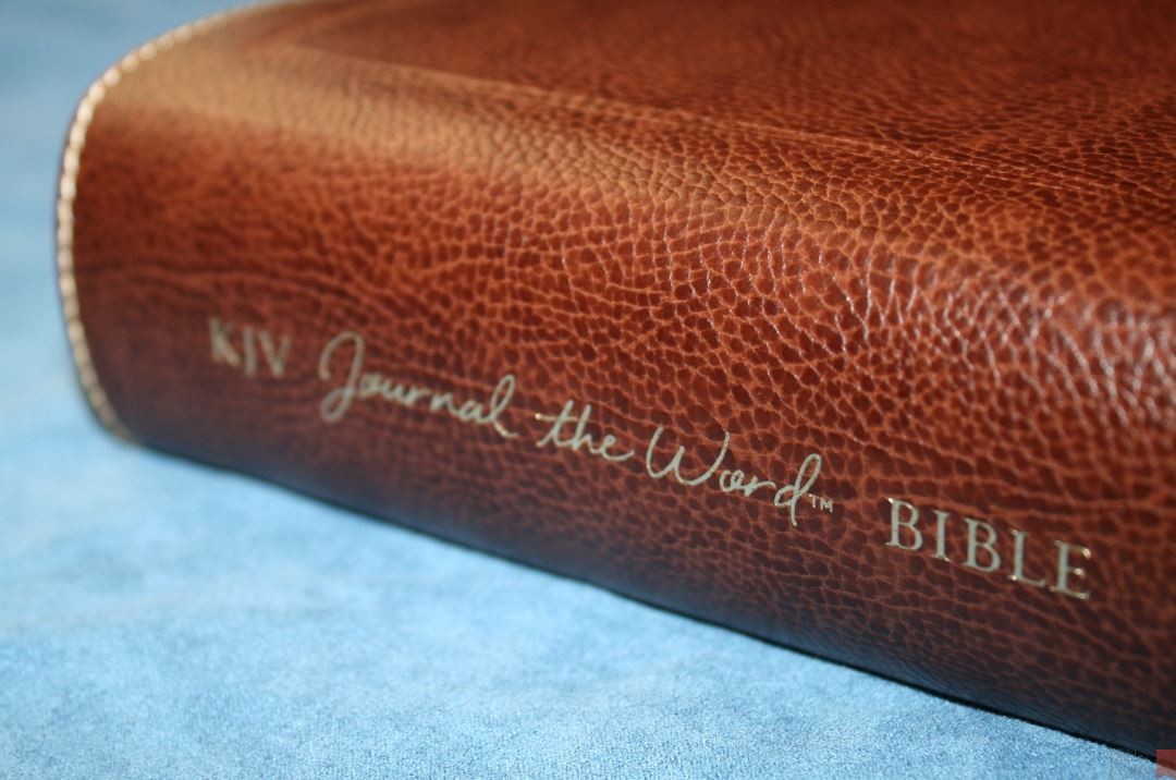 KJV, Journal the Word Bible, Large Print, by Thomas Nelson