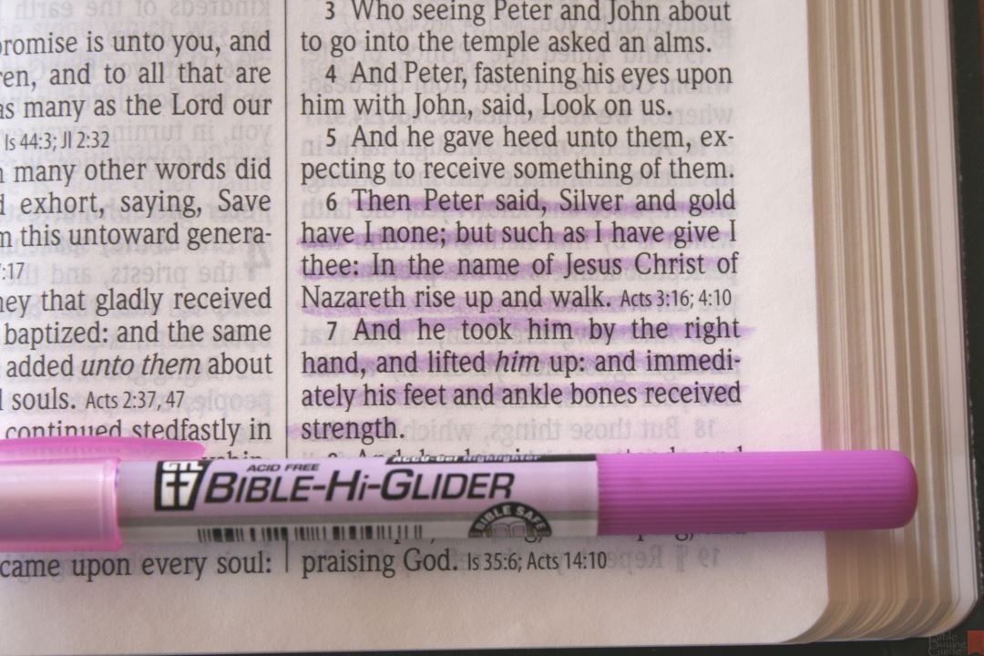 Gel Bible Highlighter, Violet 