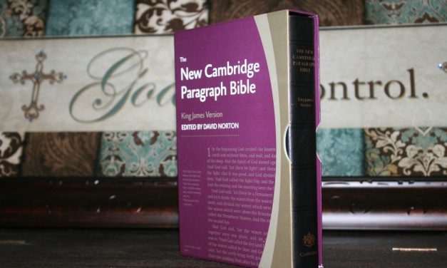 New Cambridge Paragraph Bible Personal Size Calfskin Review