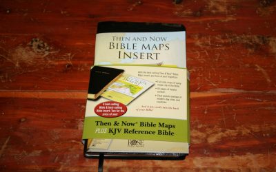 Then and Now Bible Maps Plus KJV Reference Bible
