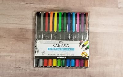 Zebra Sarasa Fineliner Bible Marking Kit