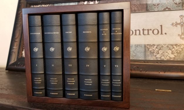 Crossway’s ESV Reader’s Bible, Six-Volume Set in Cowhide