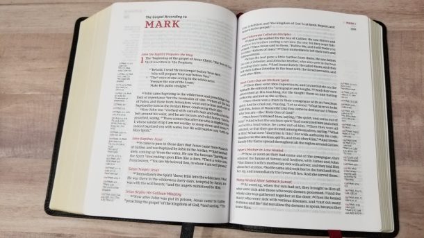 NKJV Compact Single Column Reference Bible - Bible Buying Guide