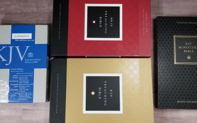 Choosing My Preaching Bible part 2 – fonts and paper