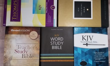 Choosing My Preaching Bible part 6 – Study Bibles