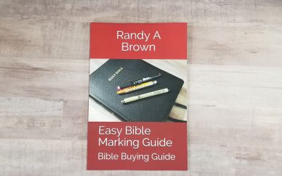 Easy Bible Marking Guide in Print and on Kindle