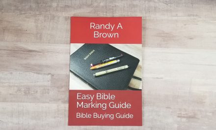 Easy Bible Marking Guide in Print and on Kindle