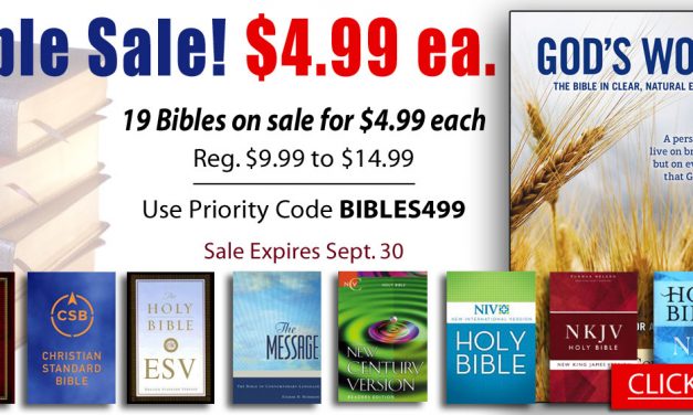 Bible Deals September 20, 2019