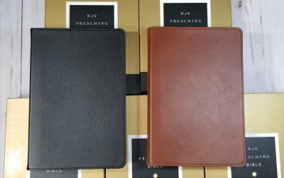 Winners Announced: KJV Preaching Bible Drawing for Giveaway