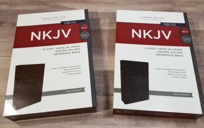 NKJV Classic Verse-by-Verse Center-Column Comfort Print Reference Bible