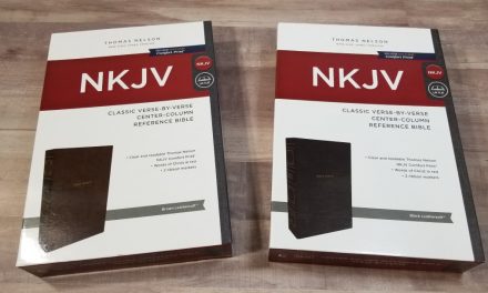 NKJV Classic Verse-by-Verse Center-Column Comfort Print Reference Bible