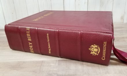 KJV Lectern Bible in Goatskin Review