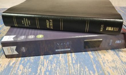 NASB Giant Print Thinline Bible Review