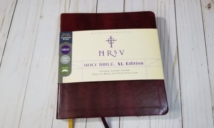 NRSV Comfort Print XL Edition Holy Bible Review