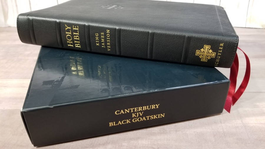 Schuyler Canterbury KJV Bible Review - Bible Buying Guide