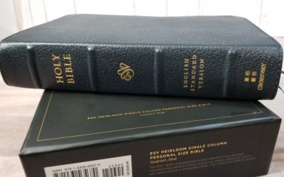 ESV Heirloom Single Column Personal Size Bible Review