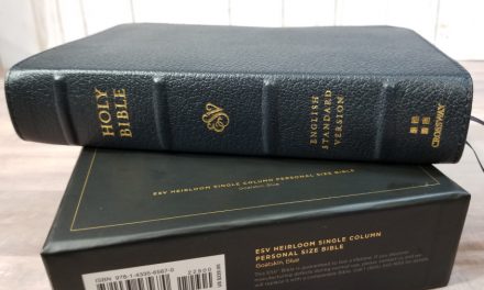 ESV Heirloom Single Column Personal Size Bible Review