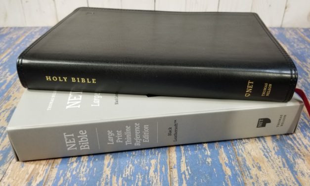 NET Bible Large Print Thinline Reference Edition Review