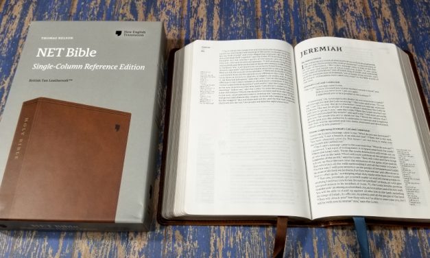 NET Bible Single Column Reference Edition Review