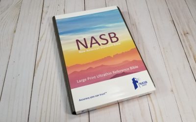 NASB 2020 Large Print Ultrathin Reference Bible