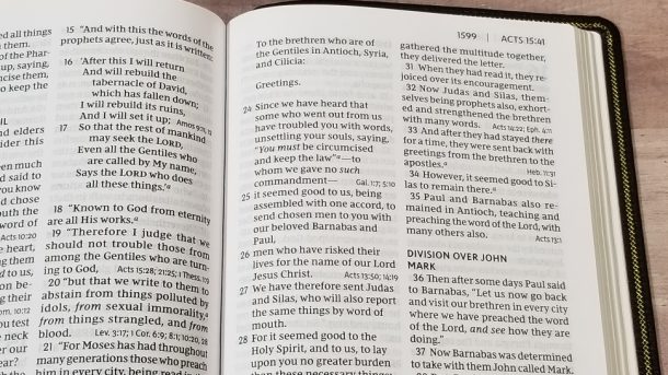 NKJV Personal Size Large Print Reference Bible - Bible Buying Guide